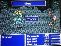 une photo d'Ã©cran de Final Fantasy 5 sur Sony Playstation